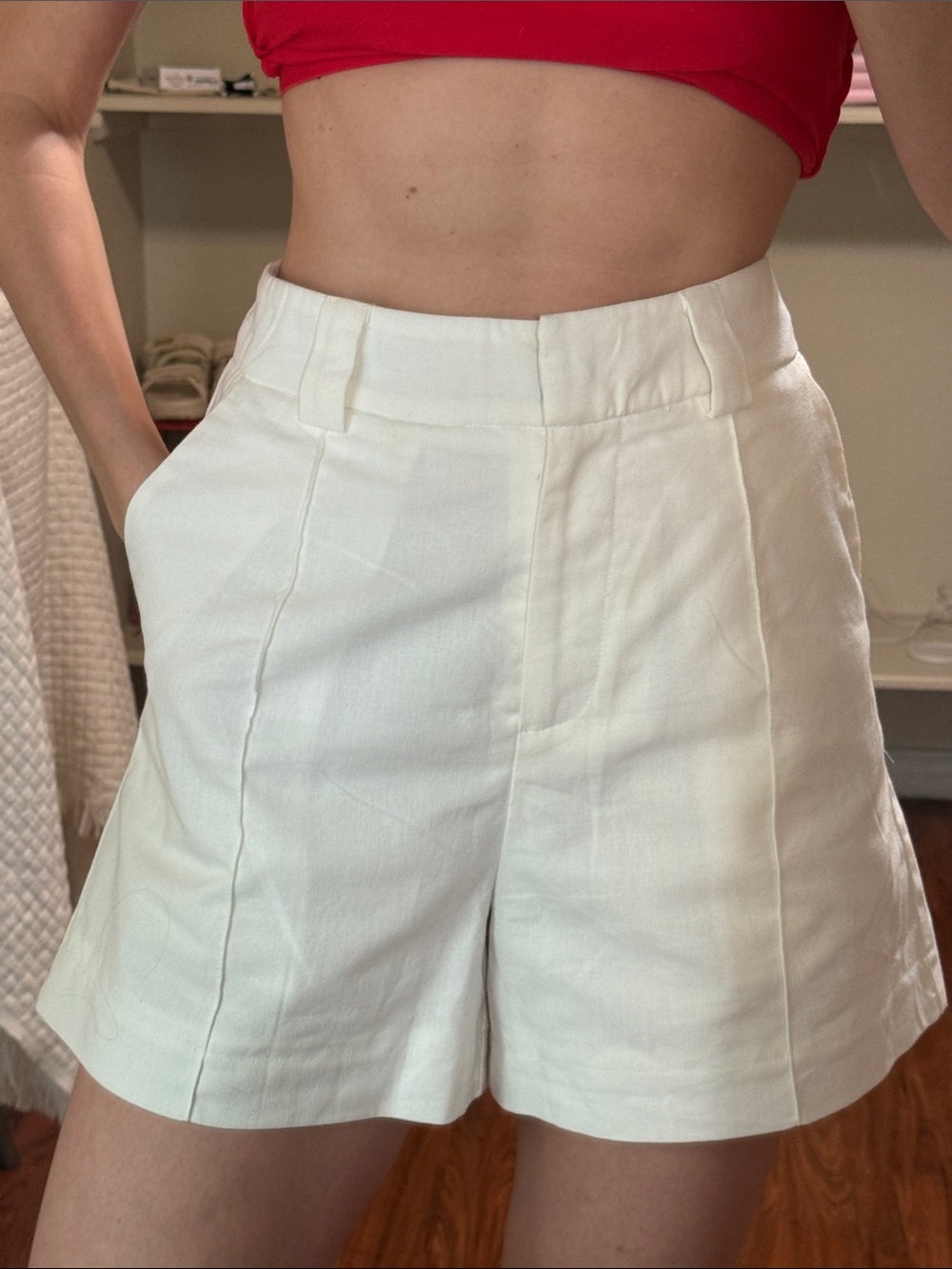 Commense Cotton & Linen Casual Shorts - Picture 5 of 11